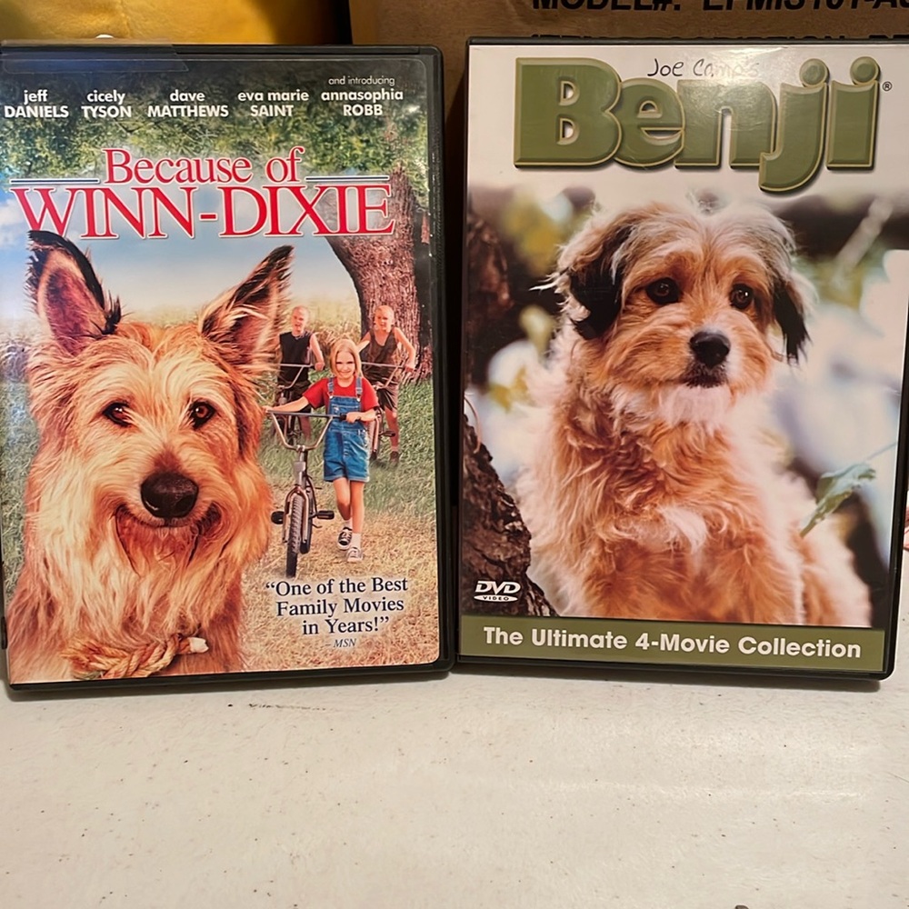 Because Of Winn Dixie And Benji Movies